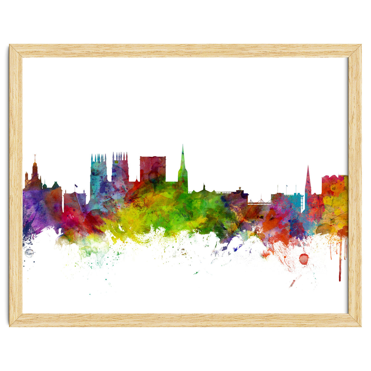 York England Skyline