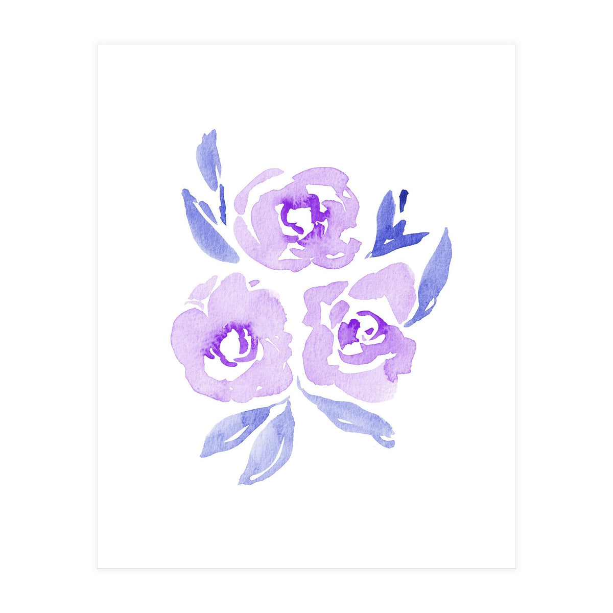 Wild Roses | Purple Mist (Print Only)
