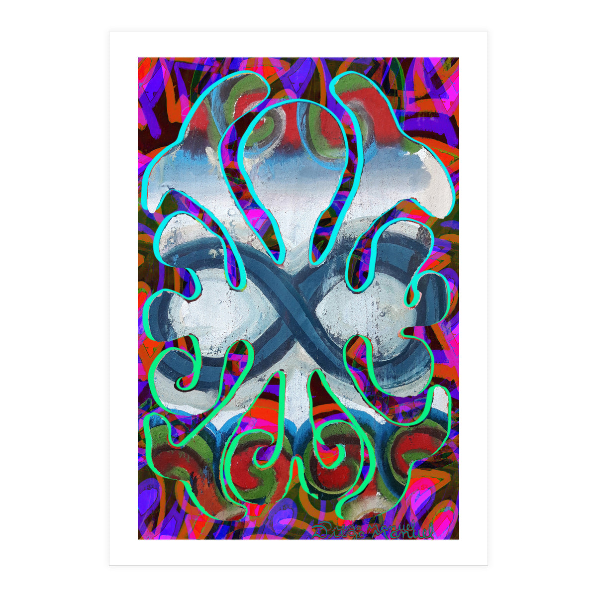 Pop Abstract 2023 Tapiz 58 (Print Only)