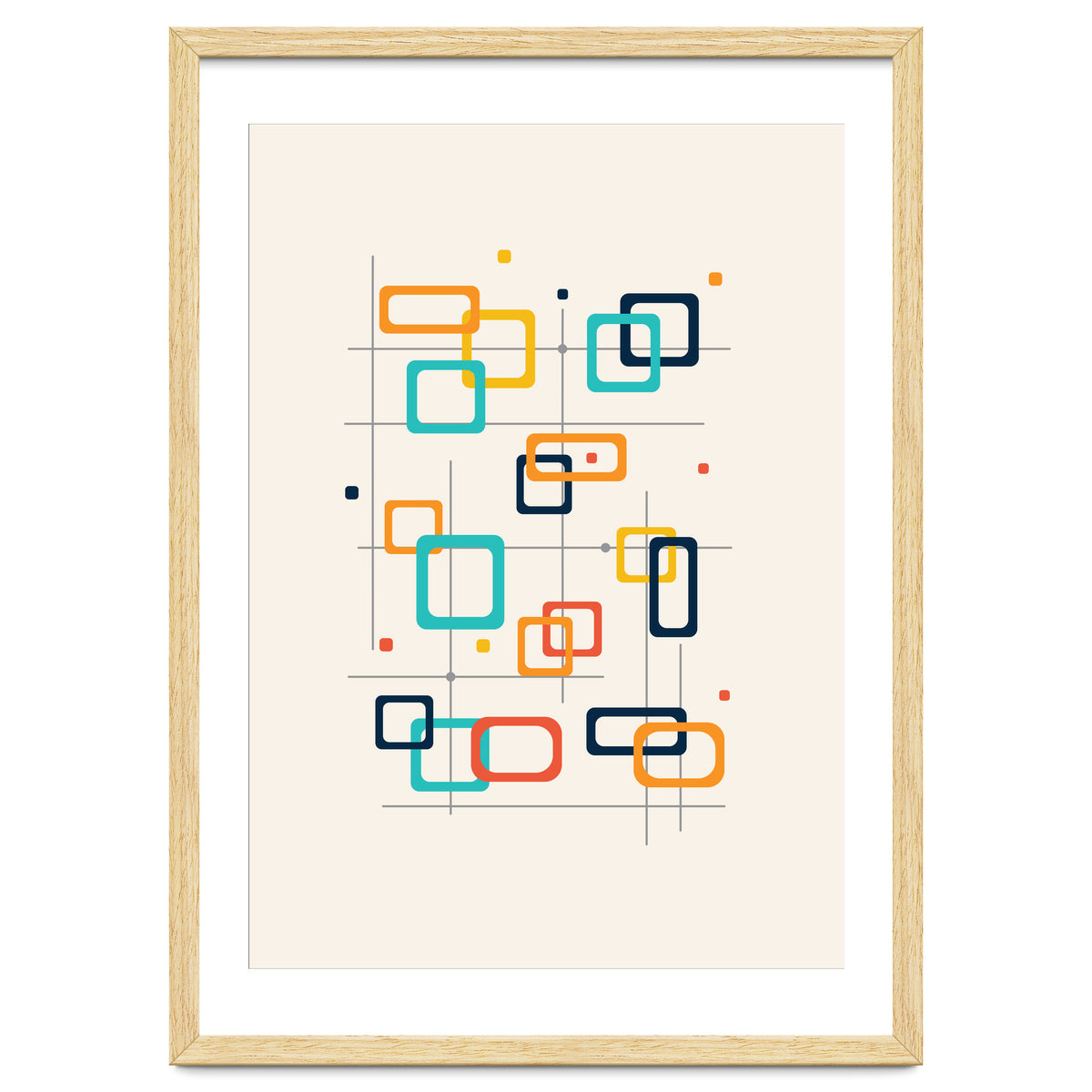 Mid Century Modern Geometry 016