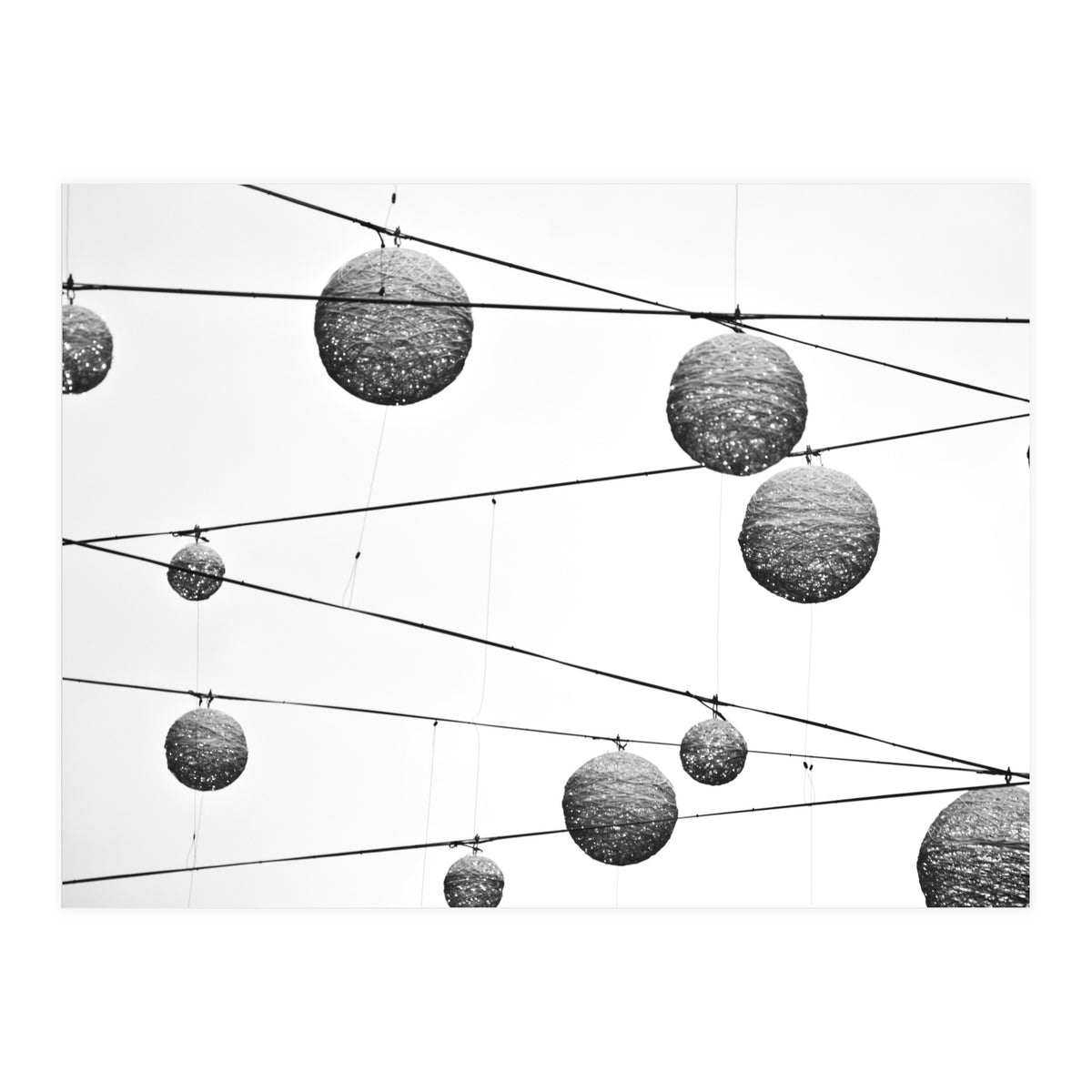 Light Balls, Urban London (Print Only)