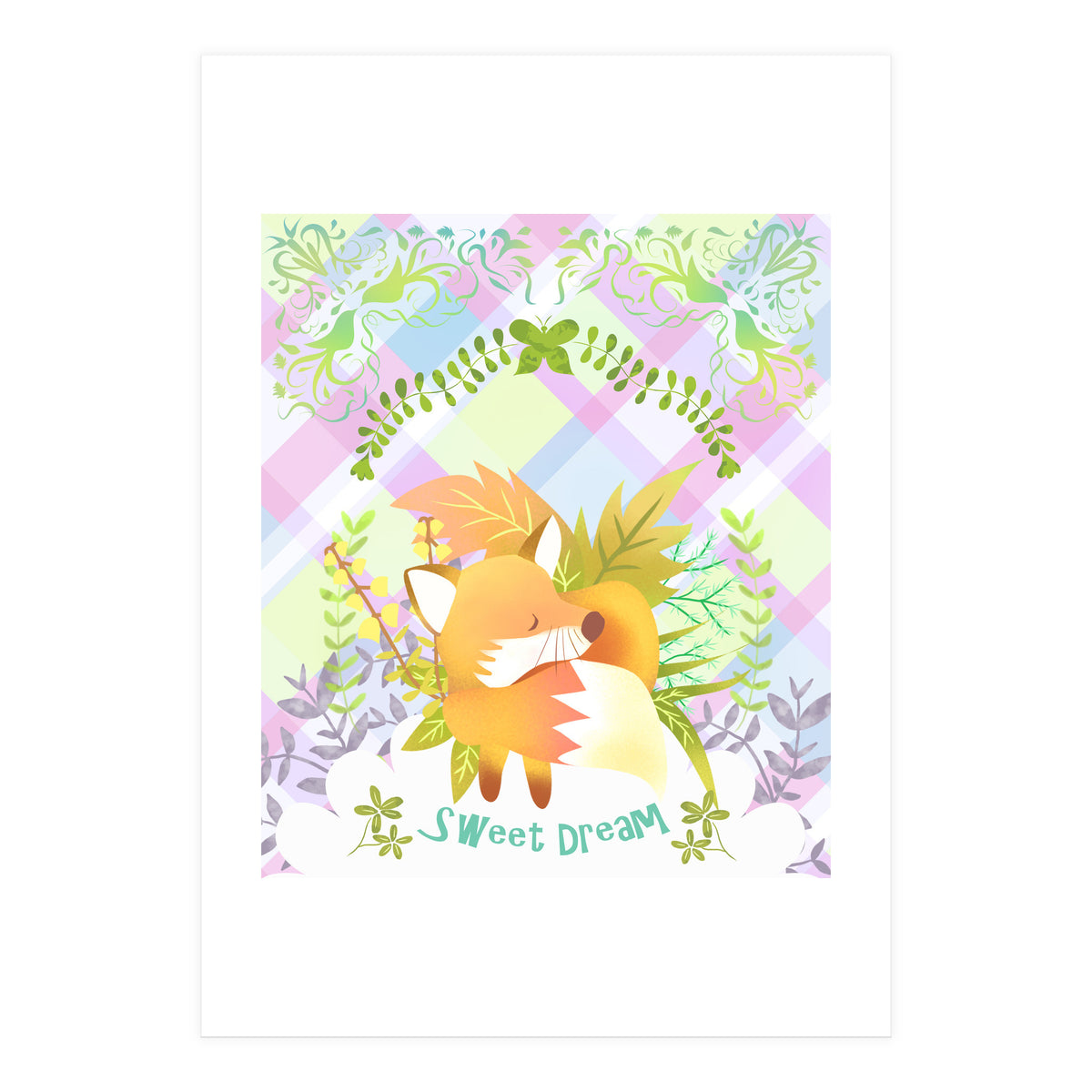 Sweet Dream Fox (Print Only)