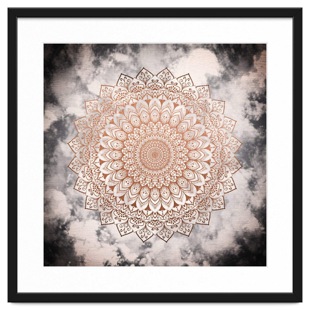 Rose Night Mandala