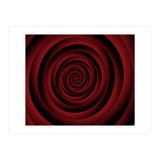 Abstract Concentric Spiral Circles (Print Only) thumbnail