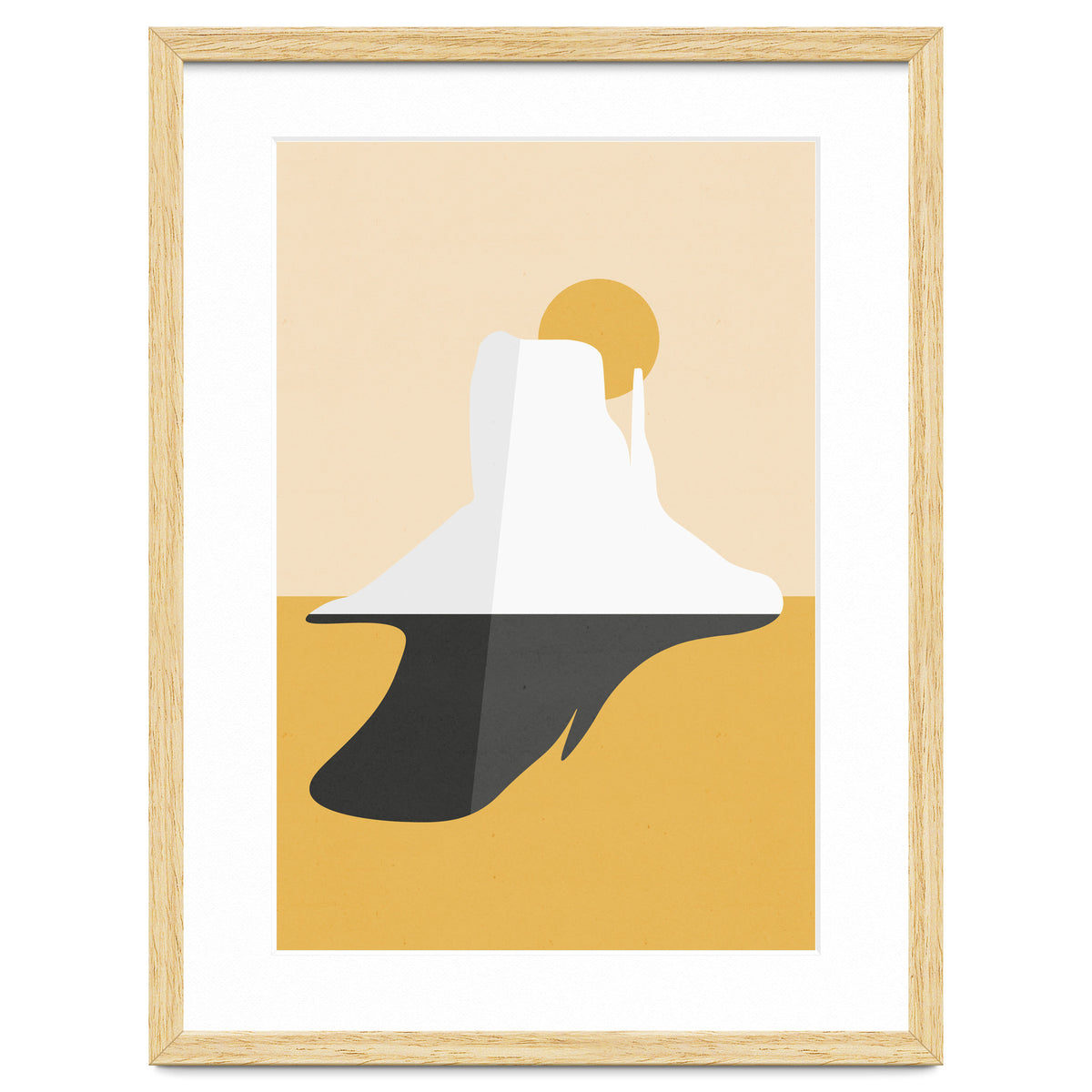 Abstract Mesa - Golden Desert