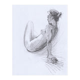 Nude Woman Drawing (Print Only) thumbnail