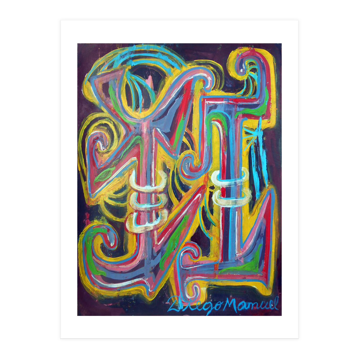 Pop Abstracto 2021 6 (Print Only)