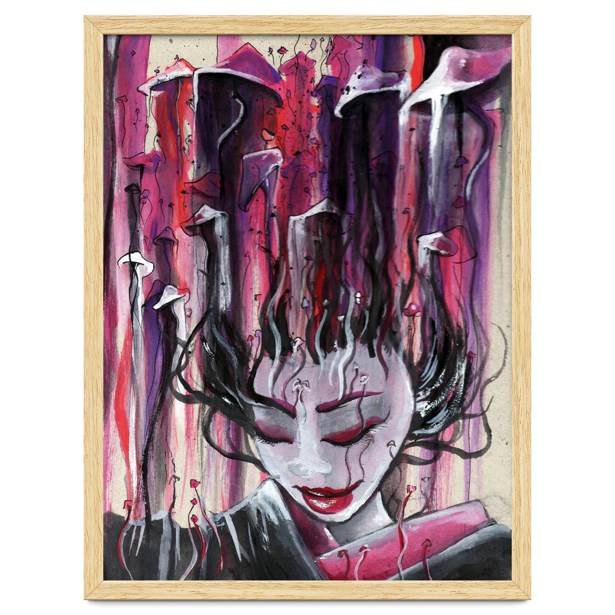 Geisha in Mushrooms: The Surrealistic Concubine