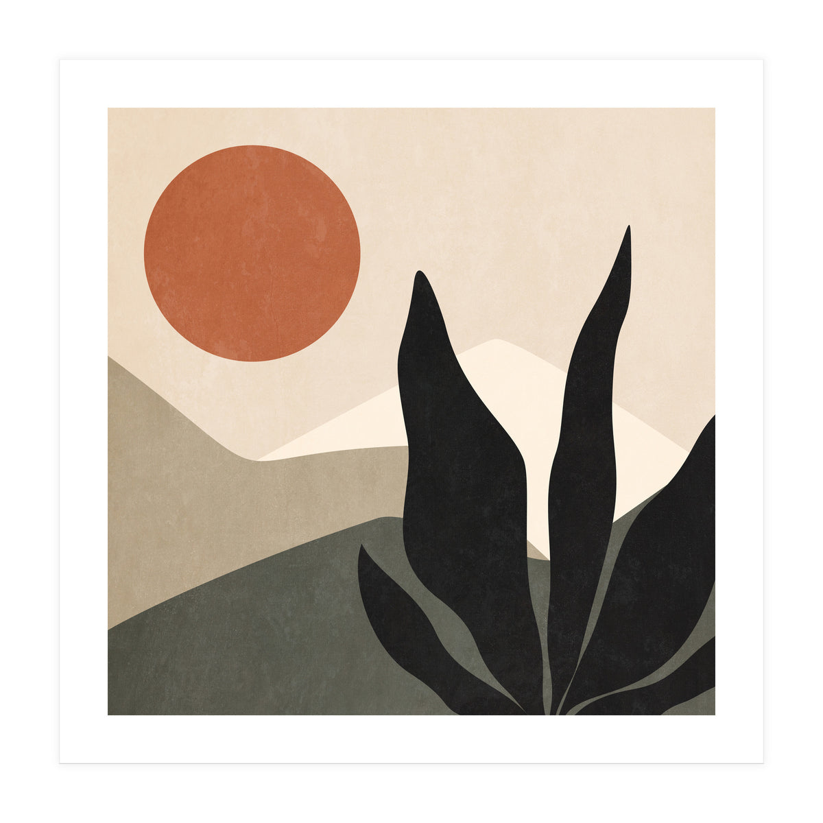 ABSTRACT LANDSCAPE  (Print Only)