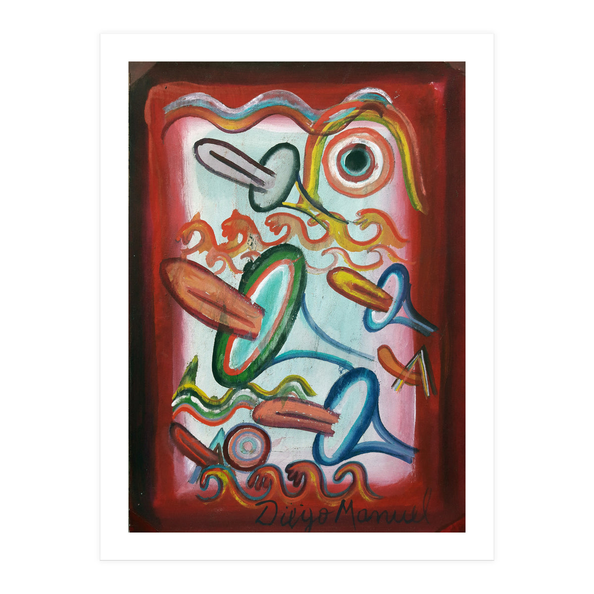 Formas En El Espacio 23 (Print Only)