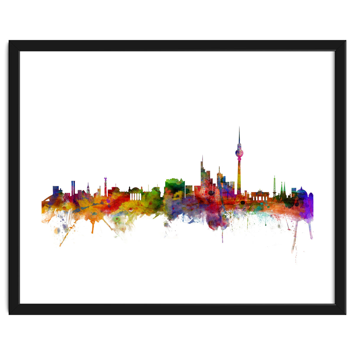 Berlin Germany Skyline