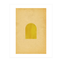 Minimaist acid mustard arch (Print Only)