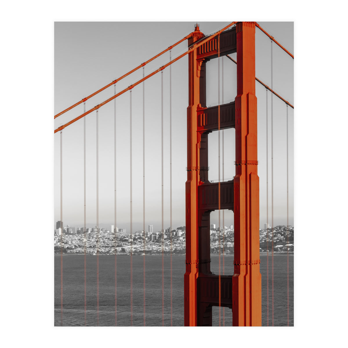 SAN FRANCISCO Golden Gate Bridge  (Print Only)