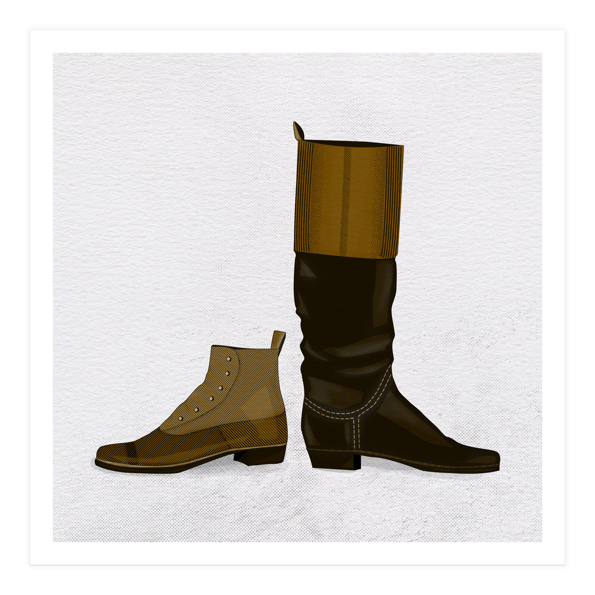 Vintage shoes (Print Only)