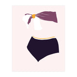 Bikini Aubergine (Print Only) thumbnail
