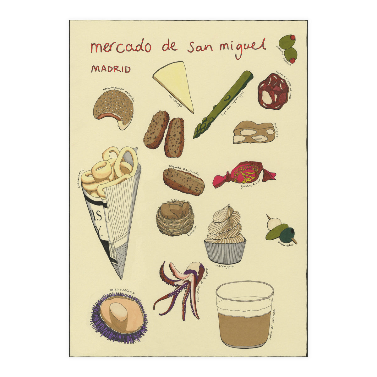 Mercado De San Miguel (Print Only)