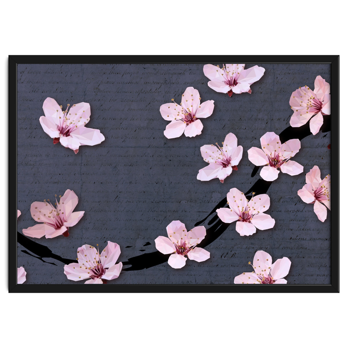 Triangulated Cherry Blossoms