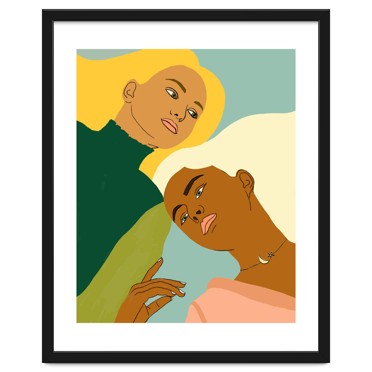 Two Souls One Body I #illustration painting