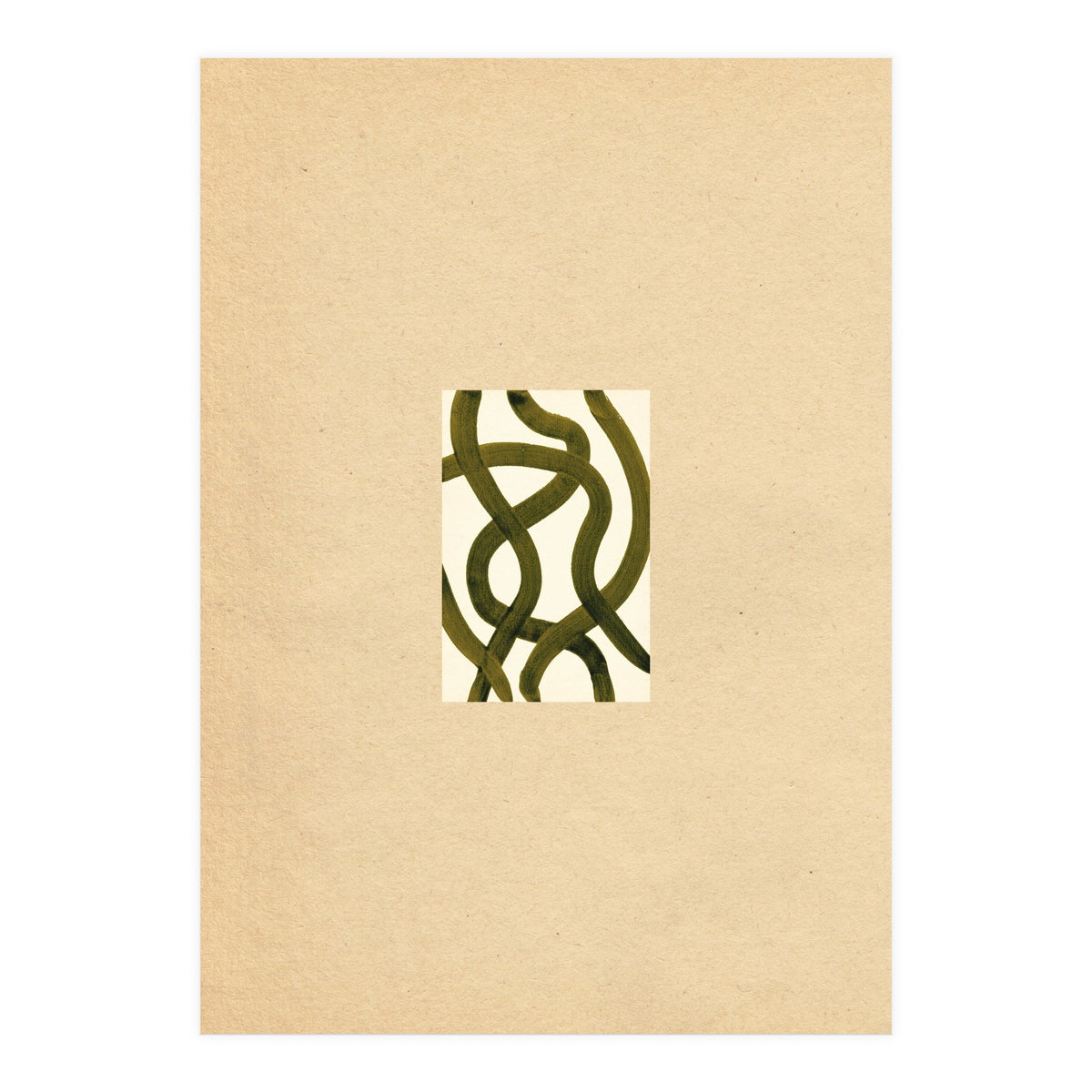 Vintage paper art (Print Only)