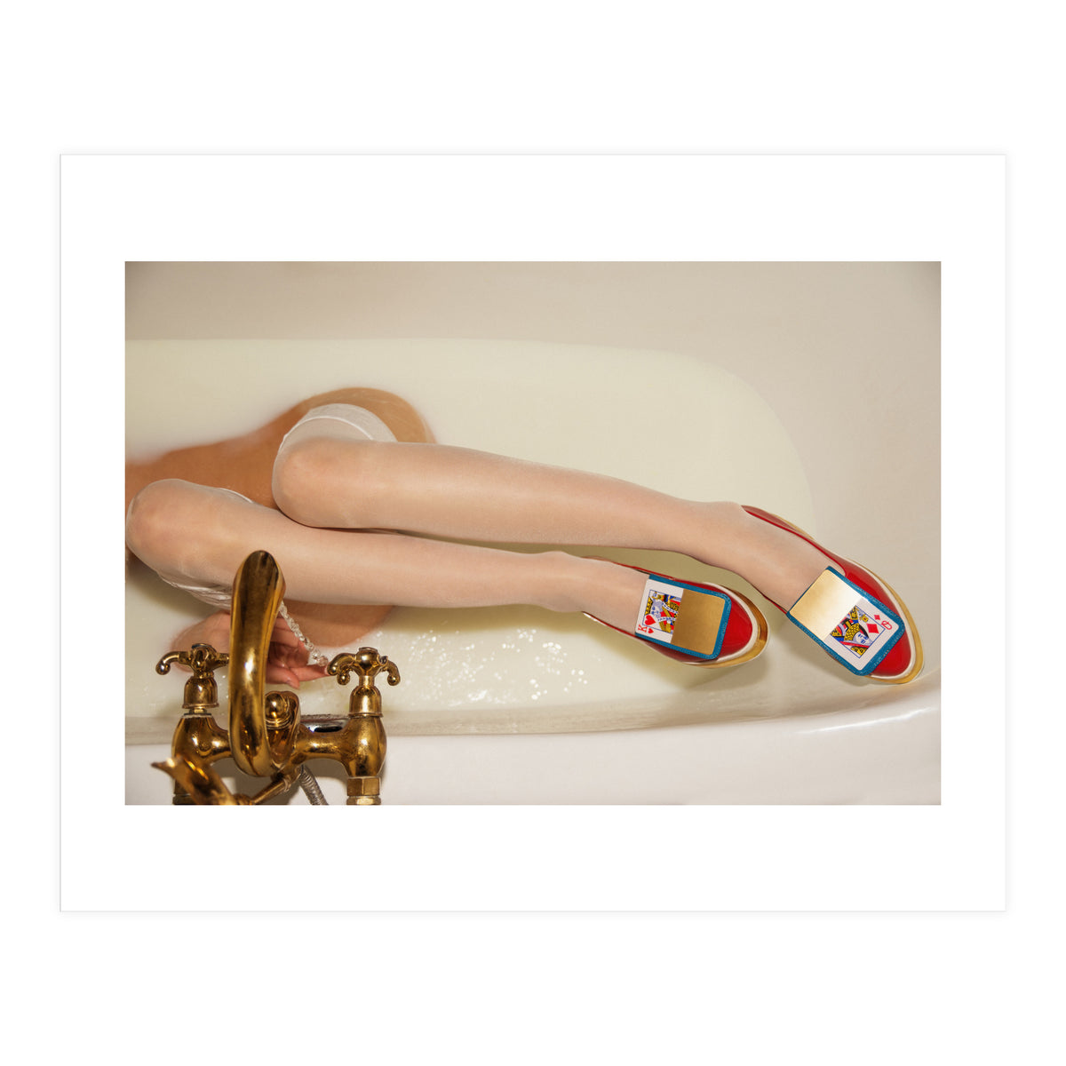 The Queen is Thirsty. Really, really Thirsty (Print Only)