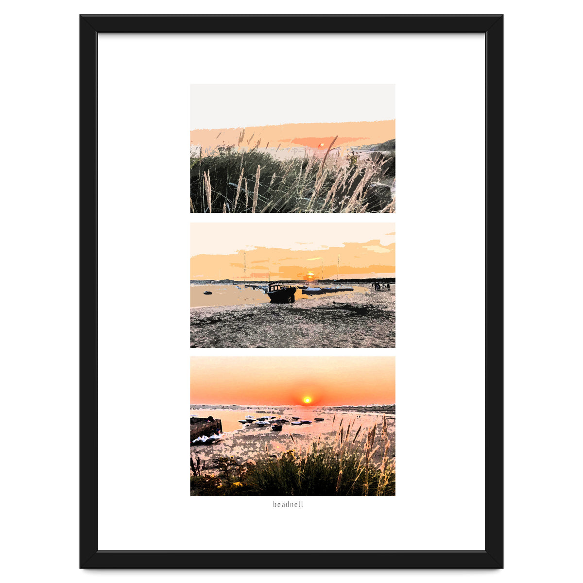 Beadnell, North East Coast in Paints