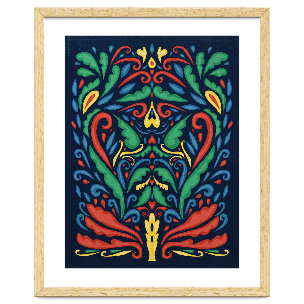 Art Nouveau Folk Art Style