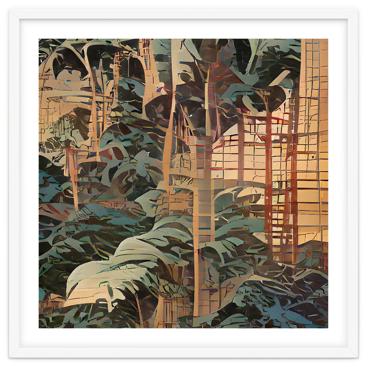 TROPICAL FOREST no4-B - UKIYO-e