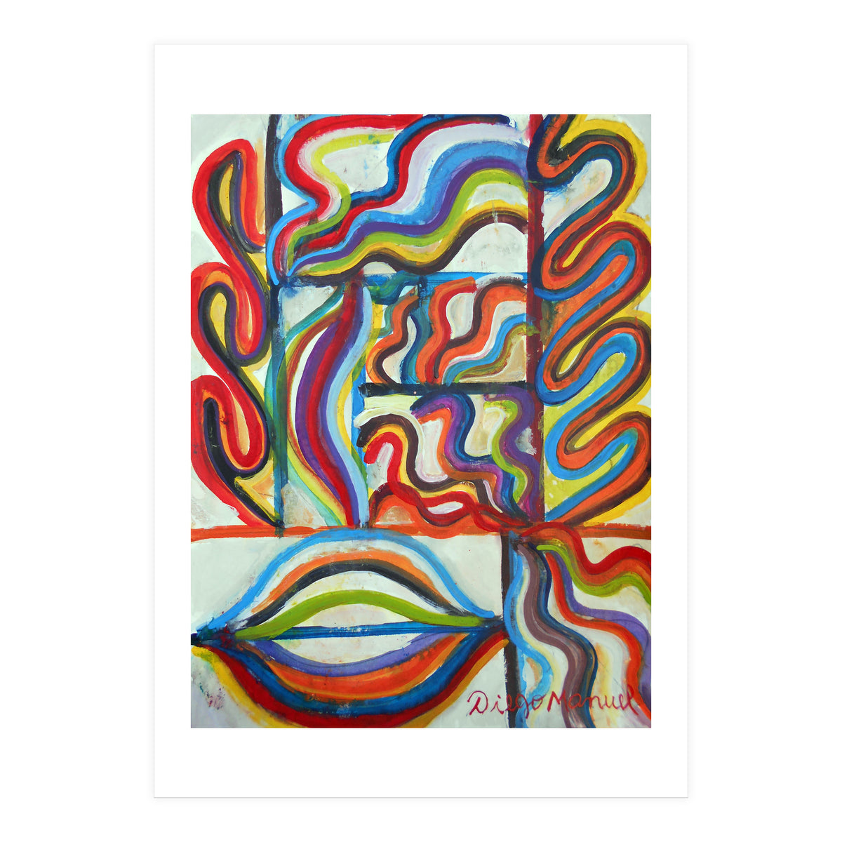 Ondas Cromaticas 3 (Print Only)