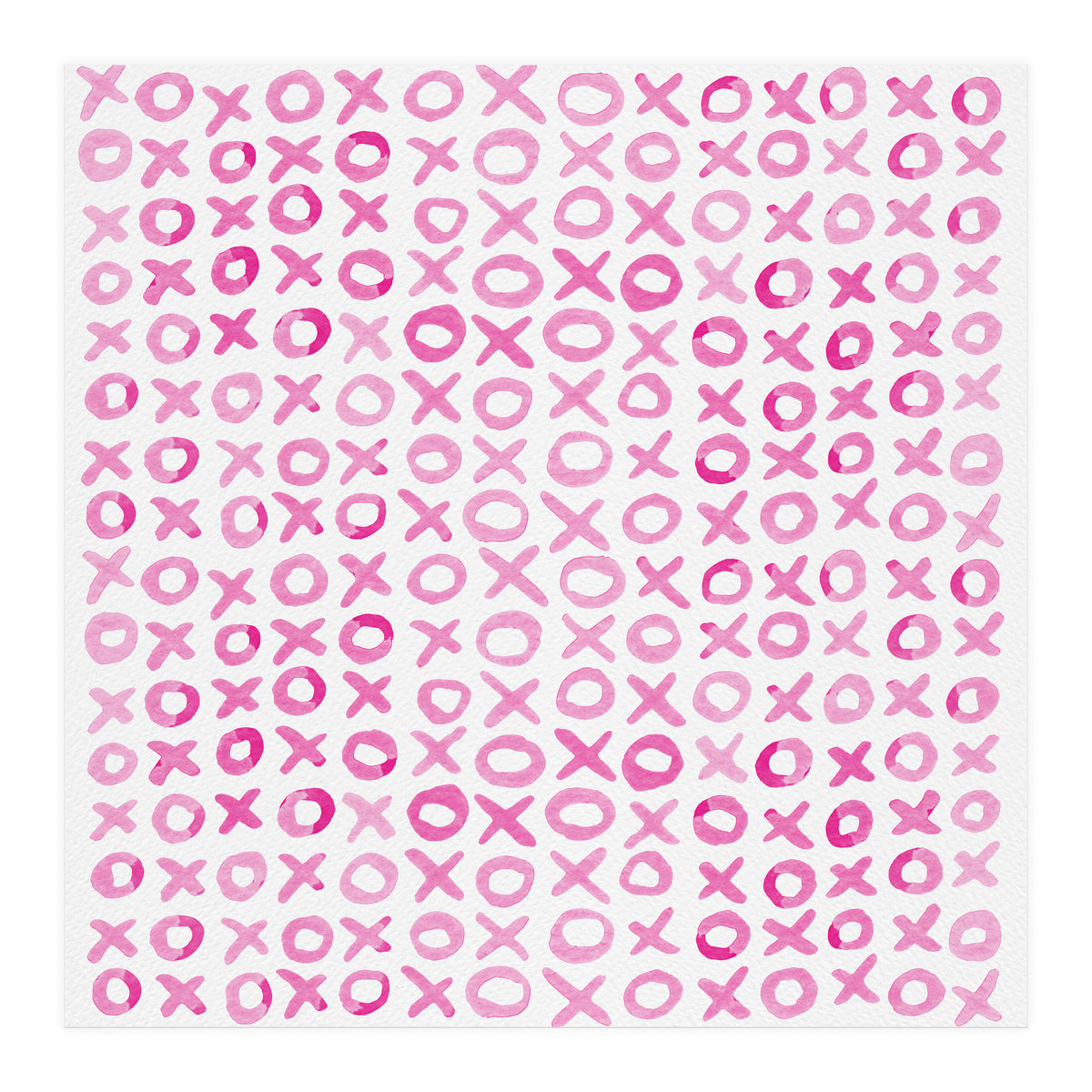 Valentines Day Xoxo - Pink (Print Only)