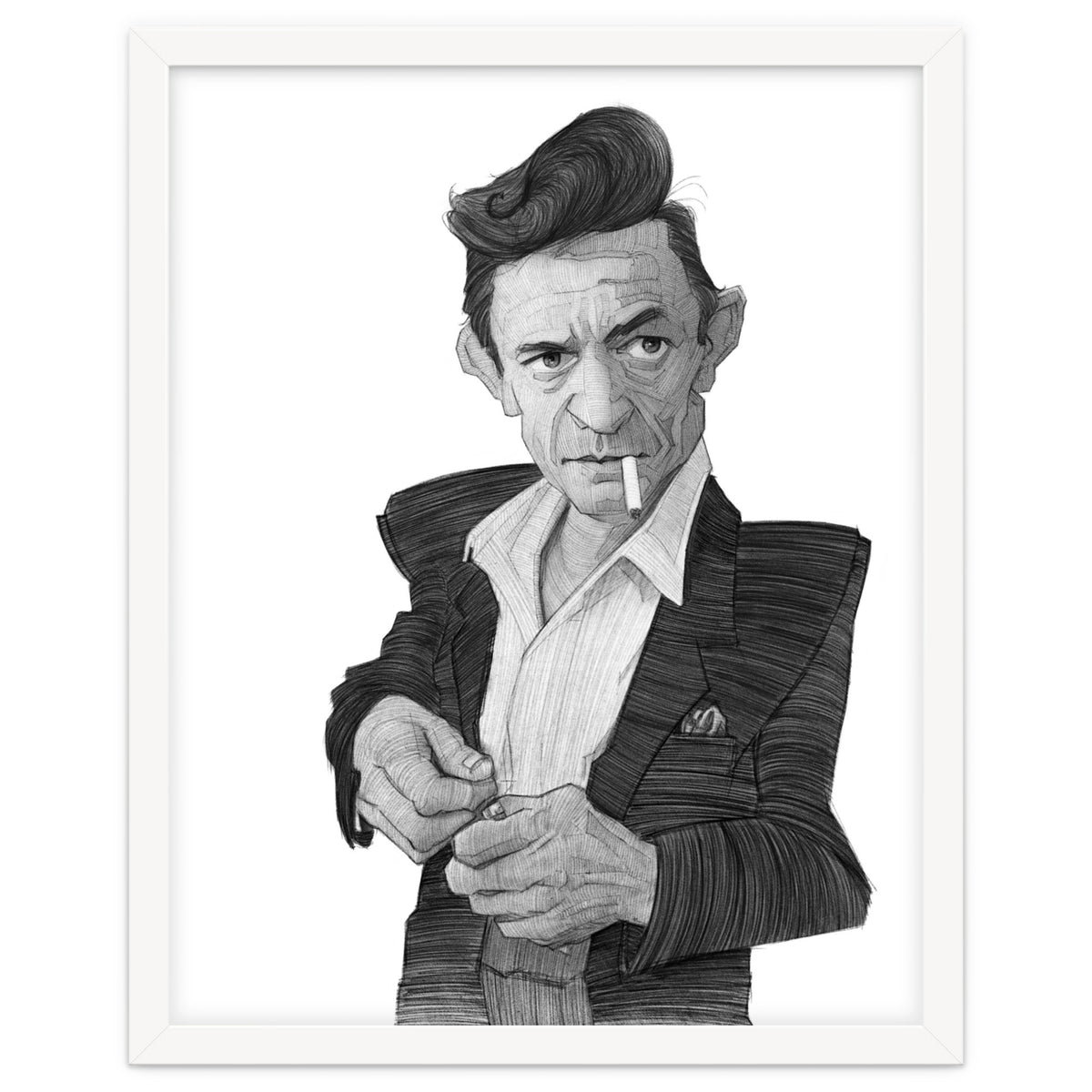 Johnny Cash Portrait