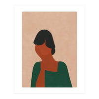 Woman Thinking (Print Only)
