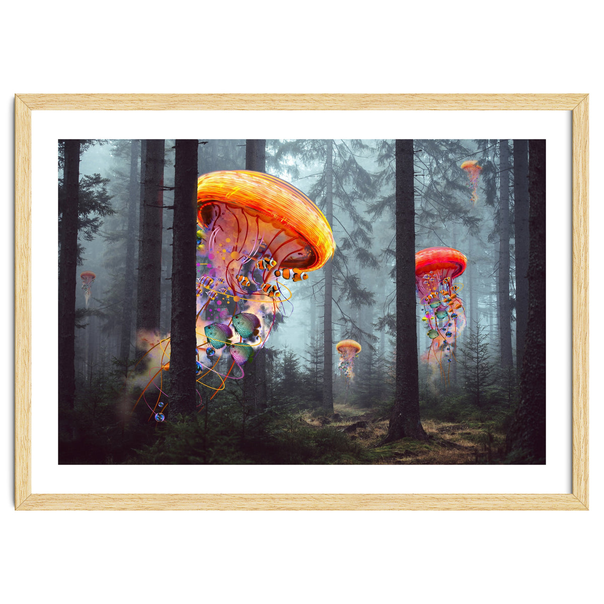 Forest Jellyfish For Print7000