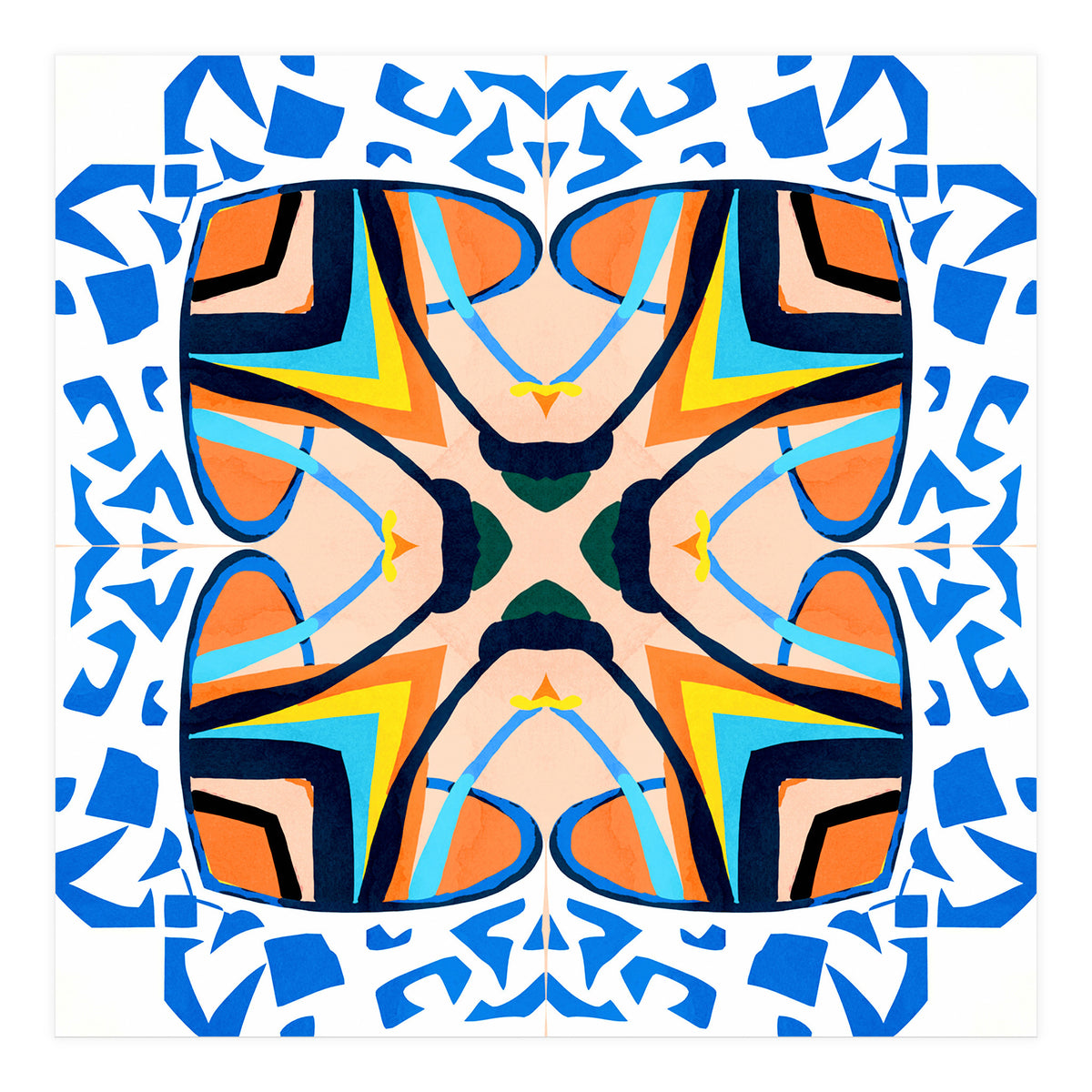 Mediterranean Tile (Print Only)