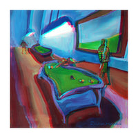 Noche De Pool 3 5 (Print Only)