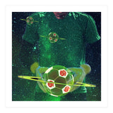 Football fans glimps of heaven. (Print Only) thumbnail