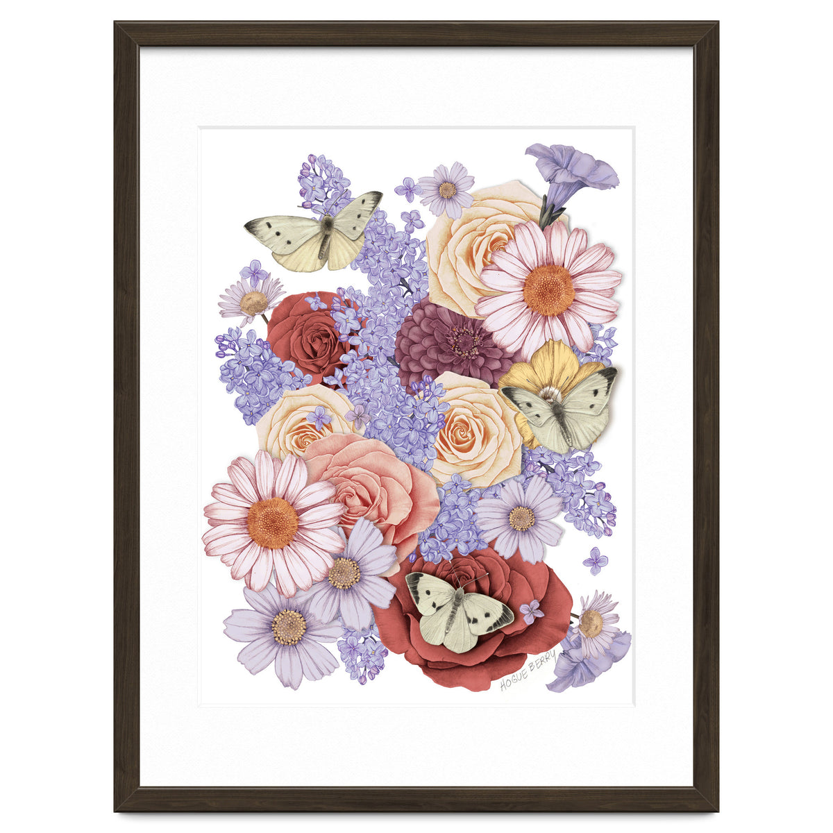 Flowers and Butterflies