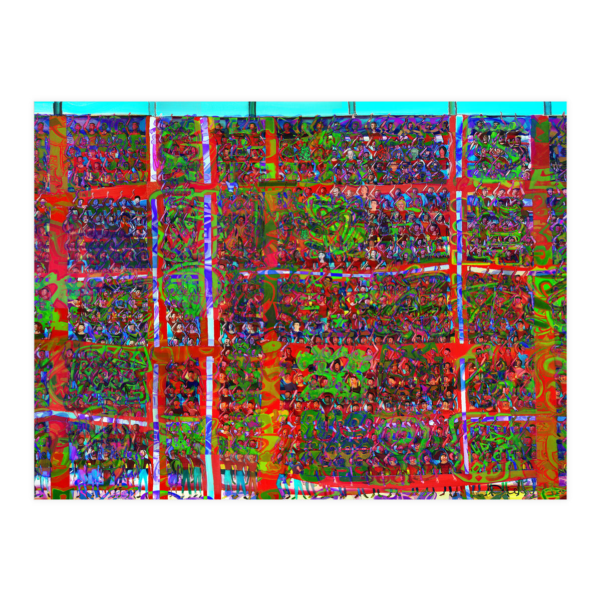 Gran Hinchada Roja 16 (Print Only)