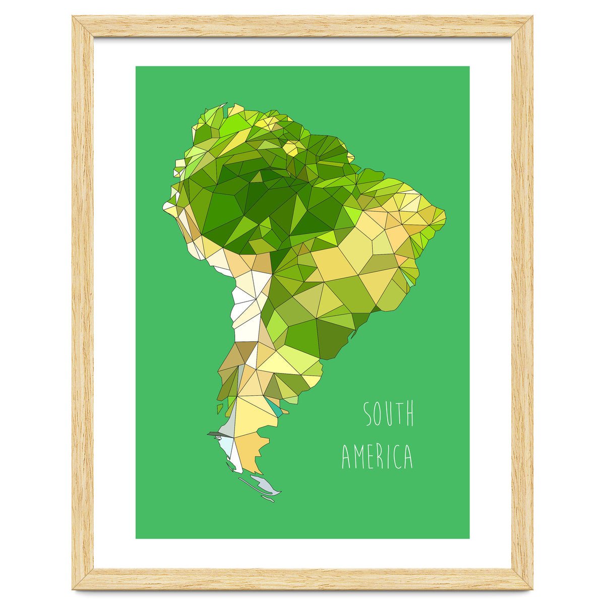 SOUTH AMERICA – Green