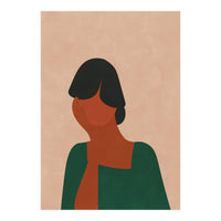 Woman Thinking (Print Only)