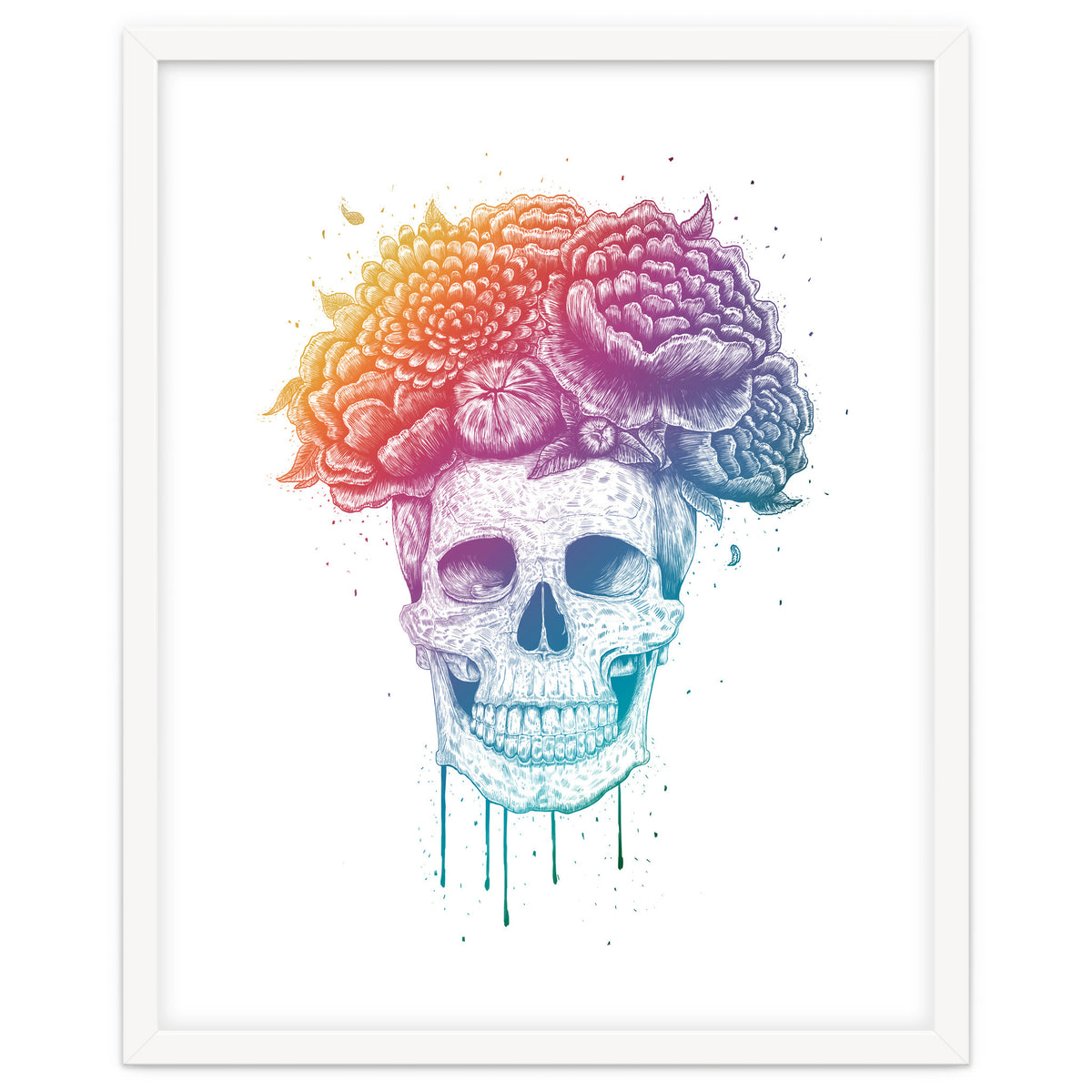 Colorful Skull