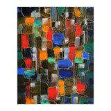 Abstract Brooklyn...38x28.cm. Acrylic (Print Only) thumbnail