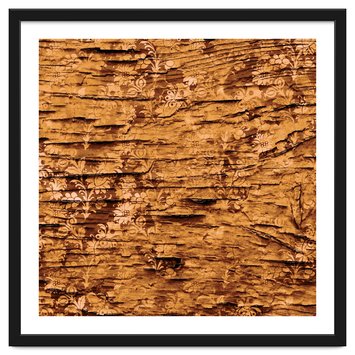 Wrinkled Ornament Old Gold