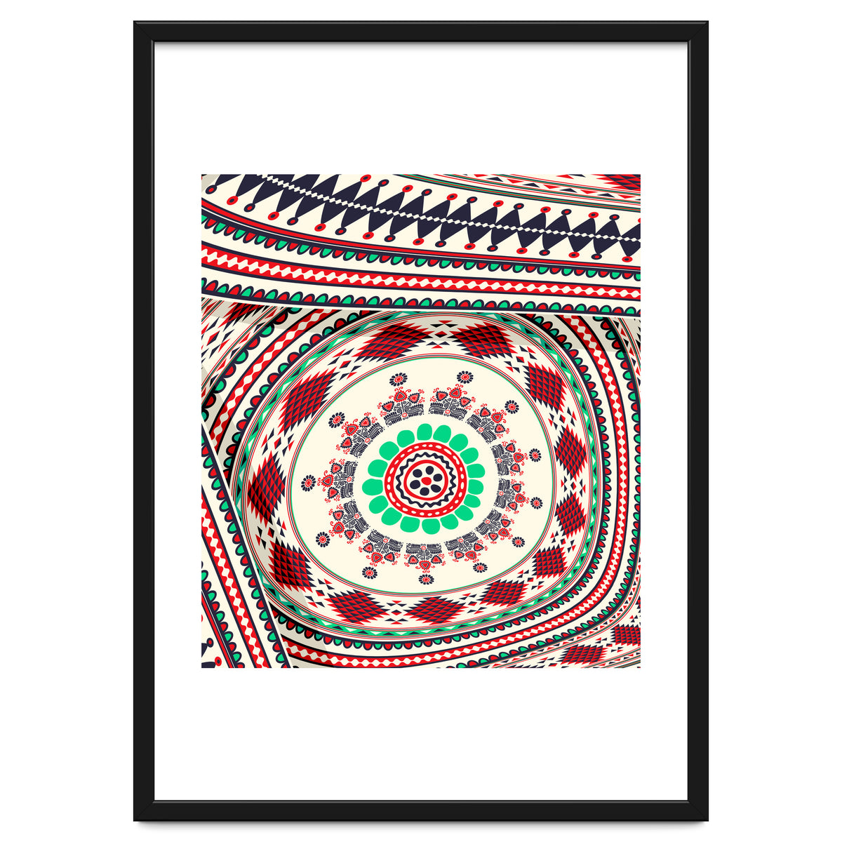 Romanian embroidery background 7