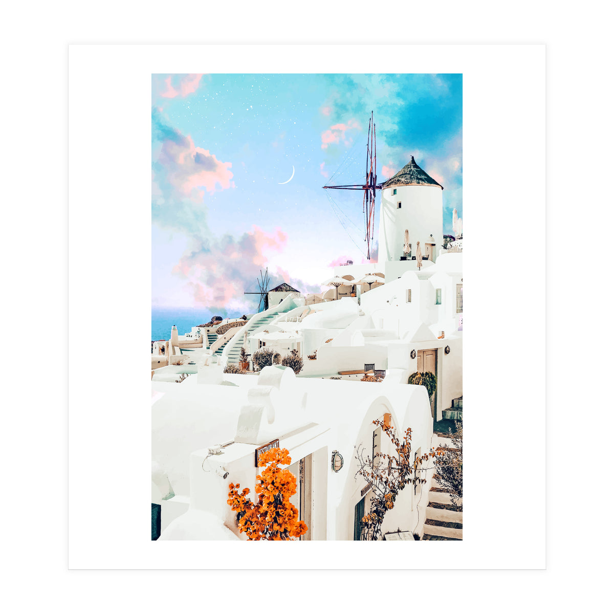 Greek Moon (Print Only)