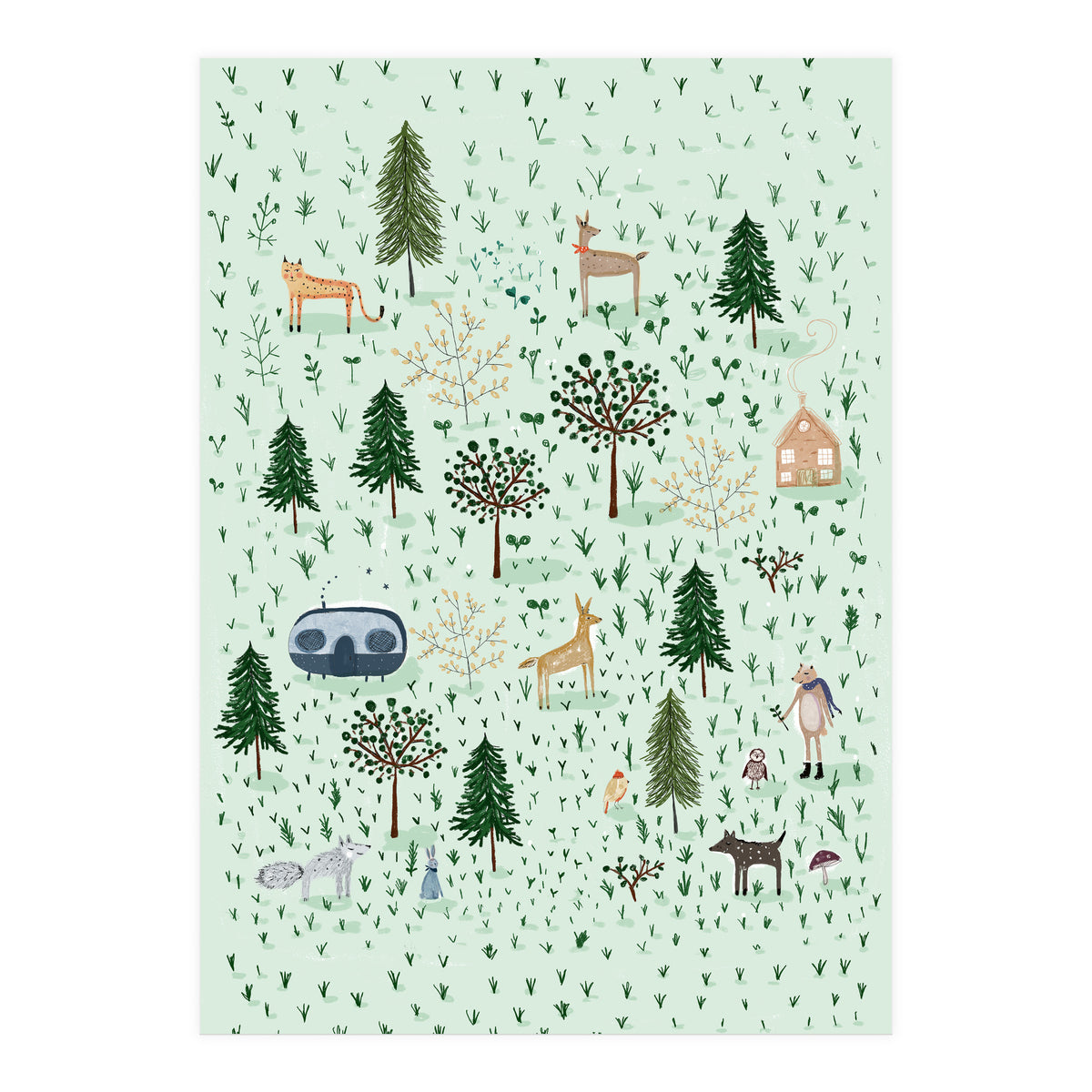 Tiny Forest  (Print Only)