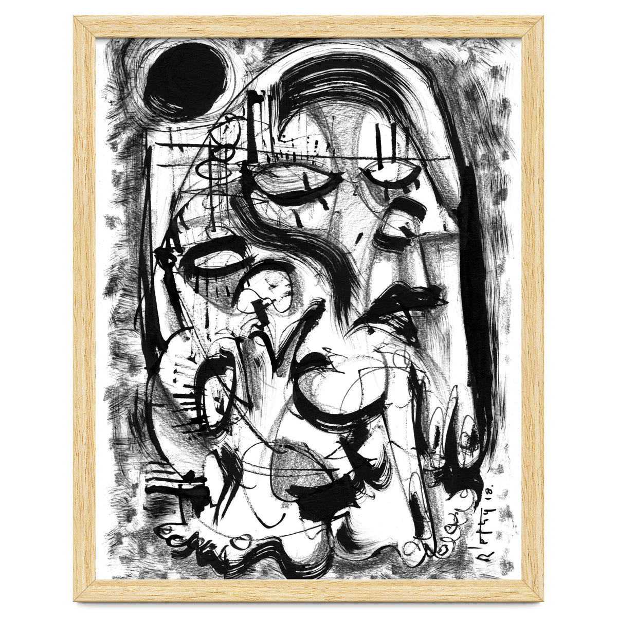 The Witch and Her Sons - b&w