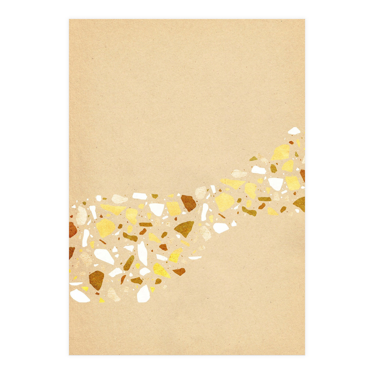 Abstract terrazzo pattern (Print Only)