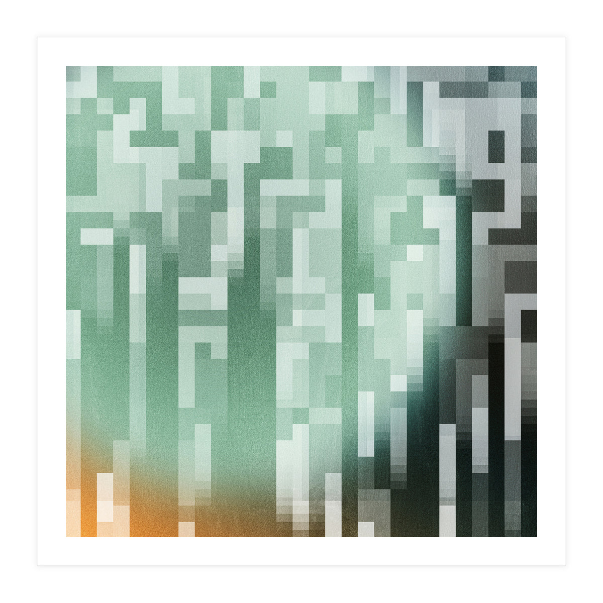 Pixel City #1 (Print Only)