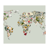 Vintage Botanical Map - Green (Print Only) thumbnail