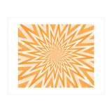 Abstract Orange Geometric Design Art (Print Only) thumbnail